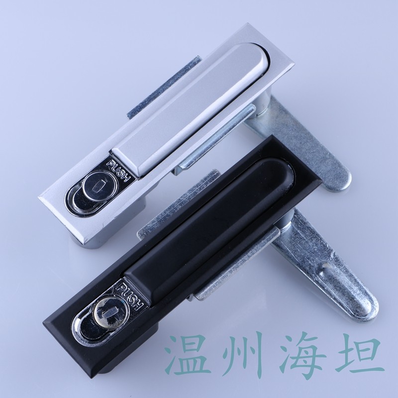 Плоский замок Haitian MS818 для распределительных коробок и шкафов, дверной замок MS480, большой черный замок MS490 для силовых шкафов