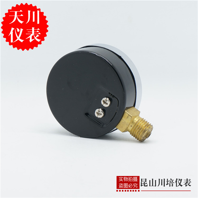 Обычный вакуумметр серии YZ-60 завода приборов Shanghai Tianchuan, полные спецификации -0.1-0MPA