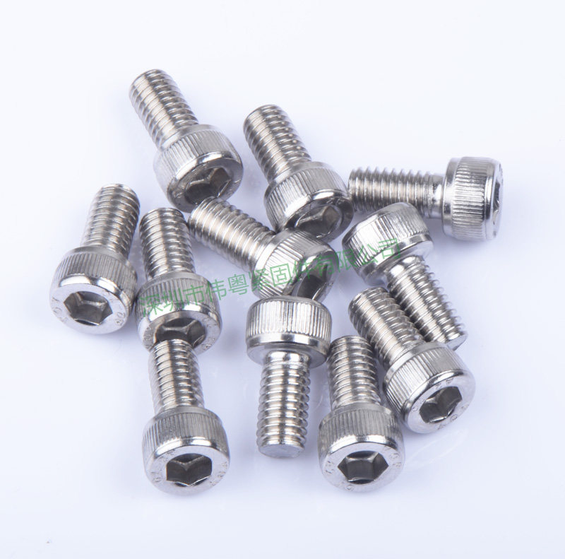Акция Подлинный винт DIN912 GB70 с головкой под ключ из нержавеющей стали 304, цилиндрический винт с внутренним шестигранником M5