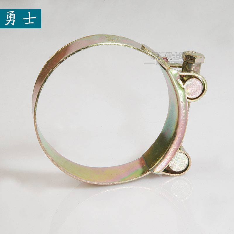 Крепкий оцинкованный железный хомут Warrior - зажимы для труб, крепления для водопроводных и топливных труб