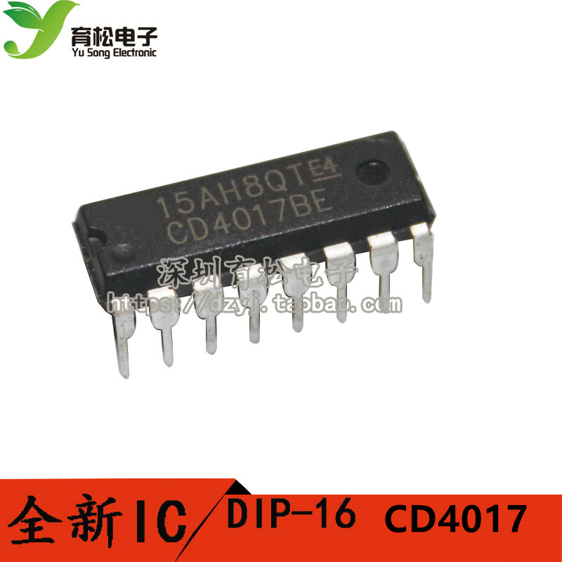 CD4017BE CD4017 микросхема серии 4000 CMOS логическое устройство DIP16 отечественное новое
