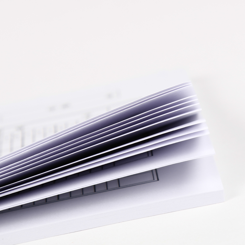 Учетный ваучер Qianglin 139-35 черный, размер 35, 206x106 мм, цвета черный, синий, красный, зеленый