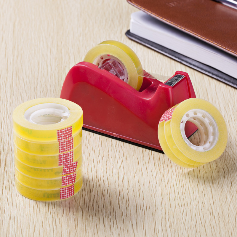 Клейкая лента для школьных принадлежностей New Star шириной 1 см, размер 2.4, прозрачная, оптовая продажа малых лент