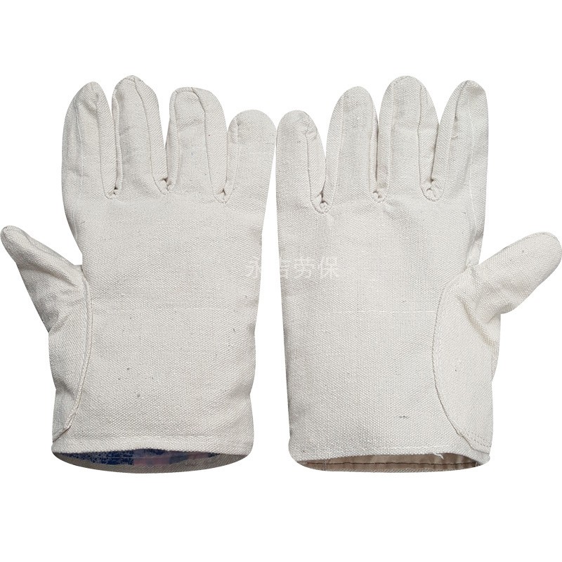 Хлопчатобумажные перчатки с двойным слоем, усиленные, износостойкие, с 24 швами, механические, комфортные, дышащие, практичные, защитные, противоскользящие, мужские премиум