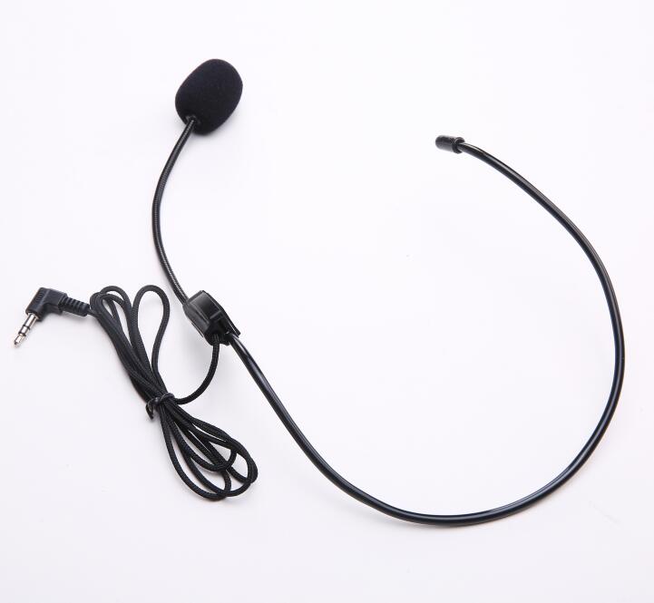 Учительский усилитель с гарнитурой микрофоном, проводной, маленький пчелиный, накладные наушники, петличный клипс, новый, для онлайн-занятий учителя