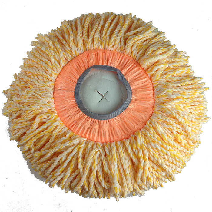 Утолщённая Насадка для Швабры с Вращающейся Тканью, Универсальная, для Мытья Машин, Прочная Хлопковая Насадка без Выпадения Волокон