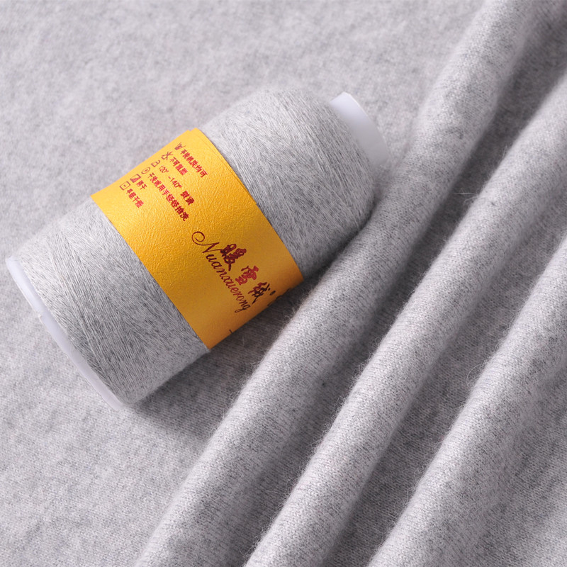 Нити Warm Snow из настоящей 100% чистой кашемировой шерсти, машинное вязание, пряжа средней толщины для детских шарфов