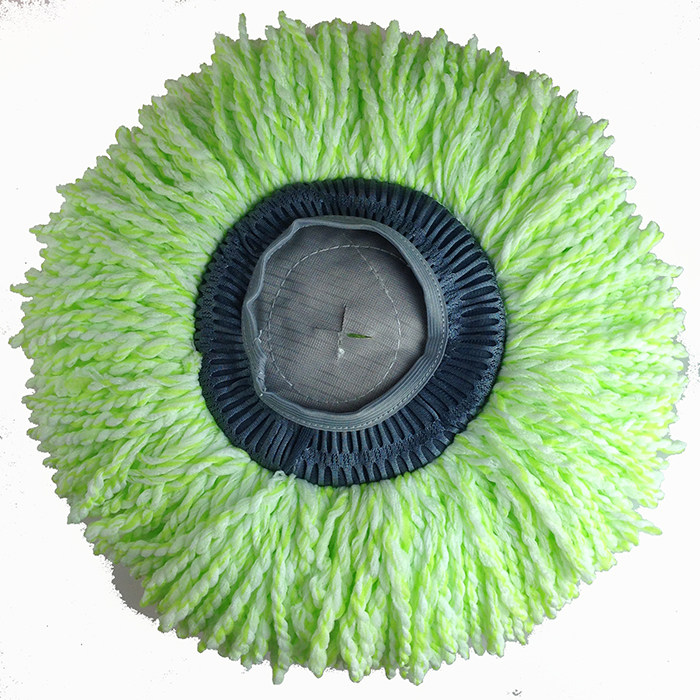 Утолщённая Насадка для Швабры с Вращающейся Тканью, Универсальная, для Мытья Машин, Прочная Хлопковая Насадка без Выпадения Волокон