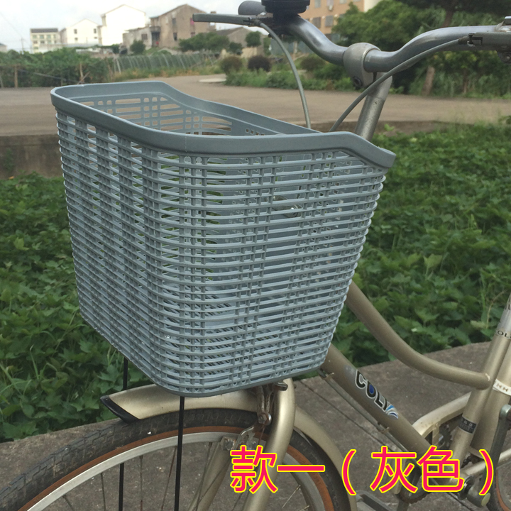 Корзина из ABS-пластика для велосипеда передняя городская универсальная прочная