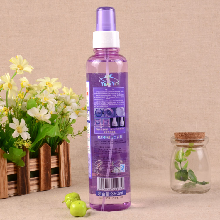 Суперсильный фиксирующий объемный аэрозоль для волос Yuanye для мужчин и женщин, увлажняющий сухой гель для укладки волос 350 мл