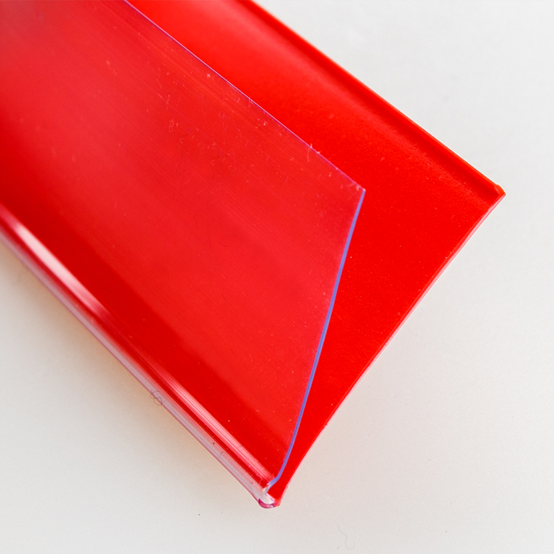 42MM полоска для этикеток на полке, клейкая полоска для хранения, прозрачная пластиковая плоская ценниковая полоска длиной 1 метр