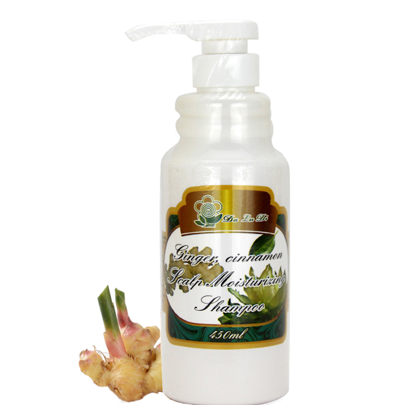 Шампунь с натуральной имбирной эссенцией Тайвань Циюань для питания, против выпадения волос, восстановления, объема, контроля жирности и лечения перхоти