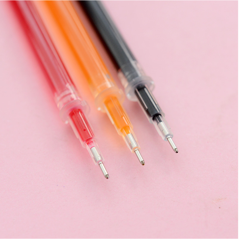 Стержень для гелевой ручки M&G 64072 однотонный цвет Candy 0.38 мм 0.35 мм, полный игольчатый наконечник