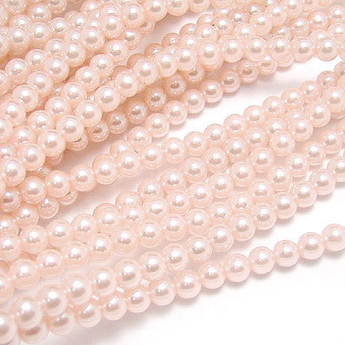 Аксессуары для DIY ювелирных изделий, ожерелья, браслеты, серьги, свободные бусины 6MM искусственный жемчуг стекло подделка жемчуга