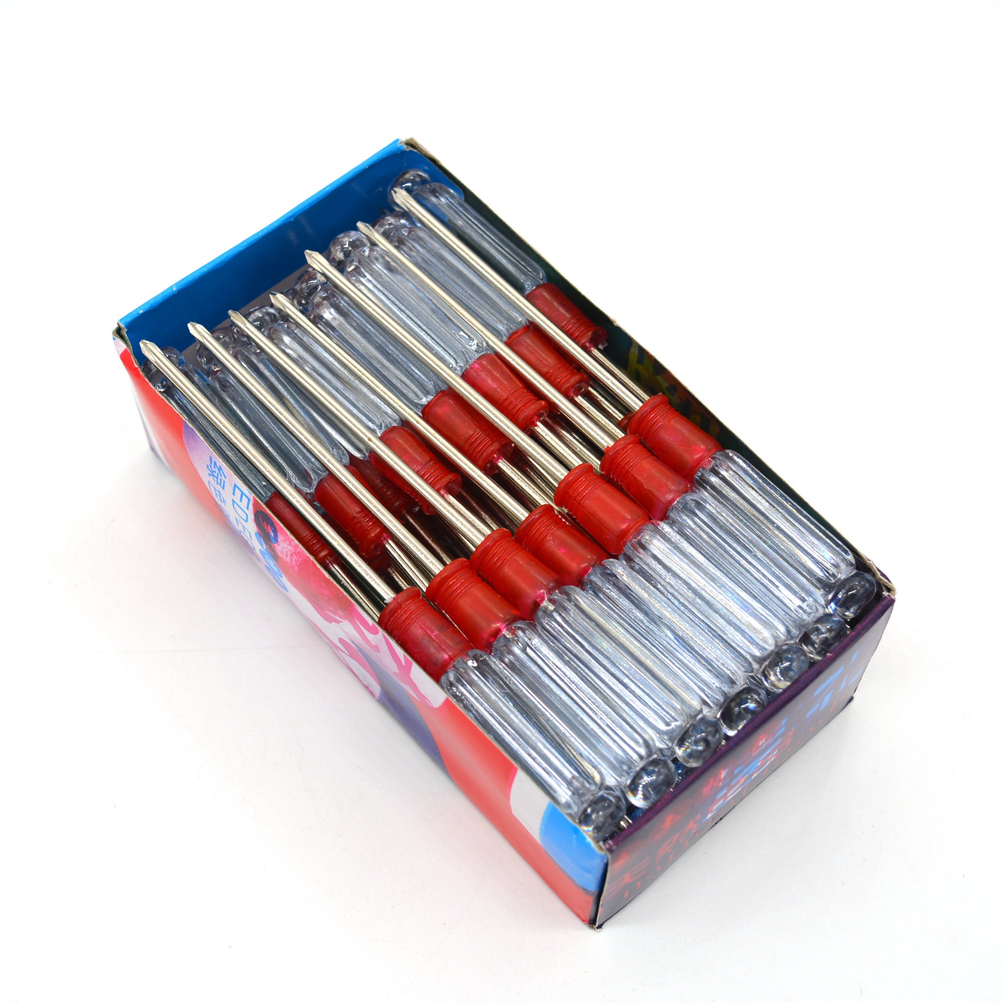 3-дюймовый маленький отвертка с прозрачной кристаллической ручкой, мини отвертка, маленький инструмент для винтов