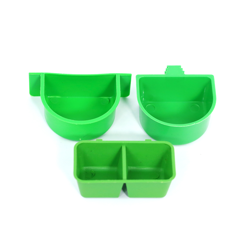 Кормушка для птиц для птичьей клетки и клетки для кроликов, кормушка для птиц, контейнер для корма, универсальная соединённая кормушка для проволочной клетки