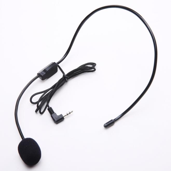 Учительский усилитель с гарнитурой микрофоном, проводной, маленький пчелиный, накладные наушники, петличный клипс, новый, для онлайн-занятий учителя