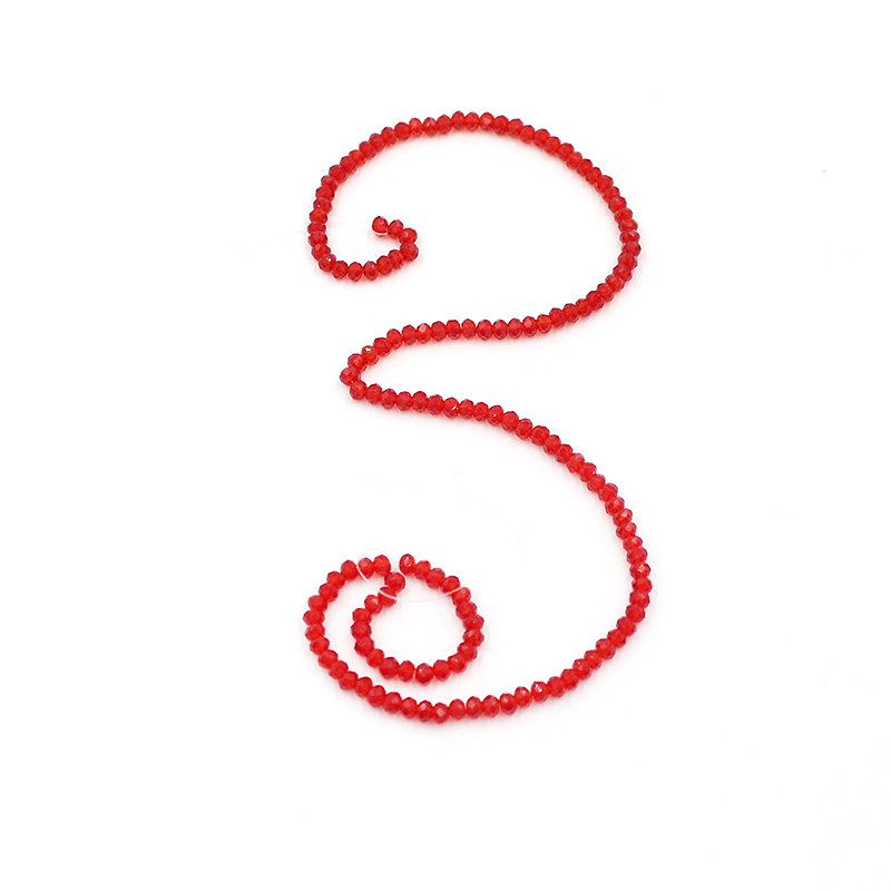 3мм Плоские Бусины по Штукам DIY Материалы для Рукоделия Кристальные Свободные Бусины Колесовидные для Изготовления Украшений