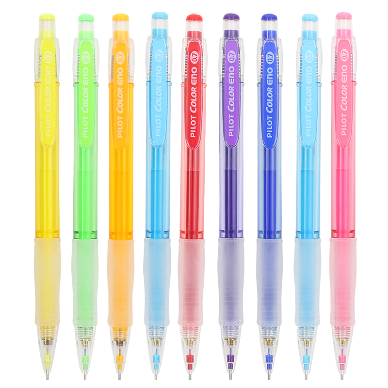 Japan Pentel Colorful Automatic Pencil 0.7mm Erasable Lead for Coloring, Drawing, and Journaling