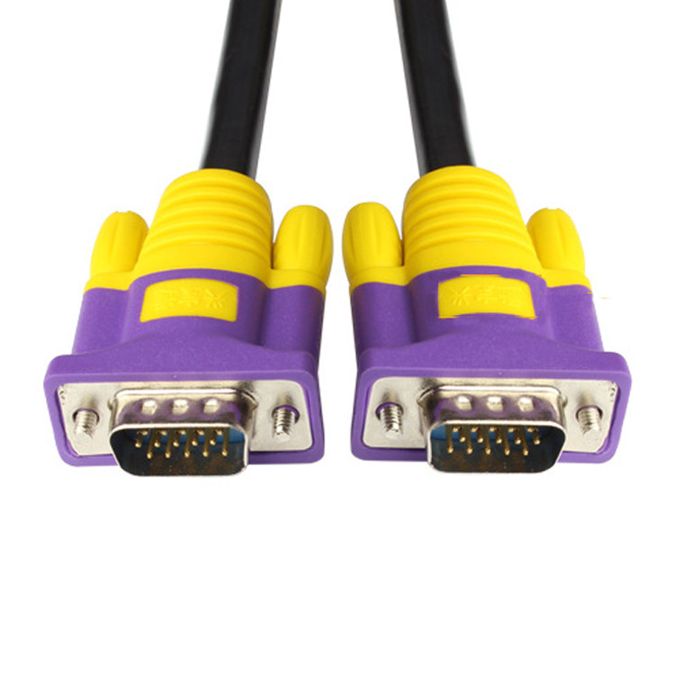 3+5/3+6 Полнофункциональный VGA кабель 1.5м 4+5 синий разъем VGA кабель для широких плоских мониторов