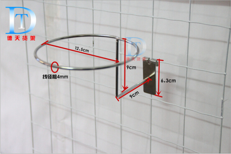 Сетчатые крючки для шляп из Иу, стенд для демонстрации париков с сеткой, подвесное кольцо для теннисных мячей