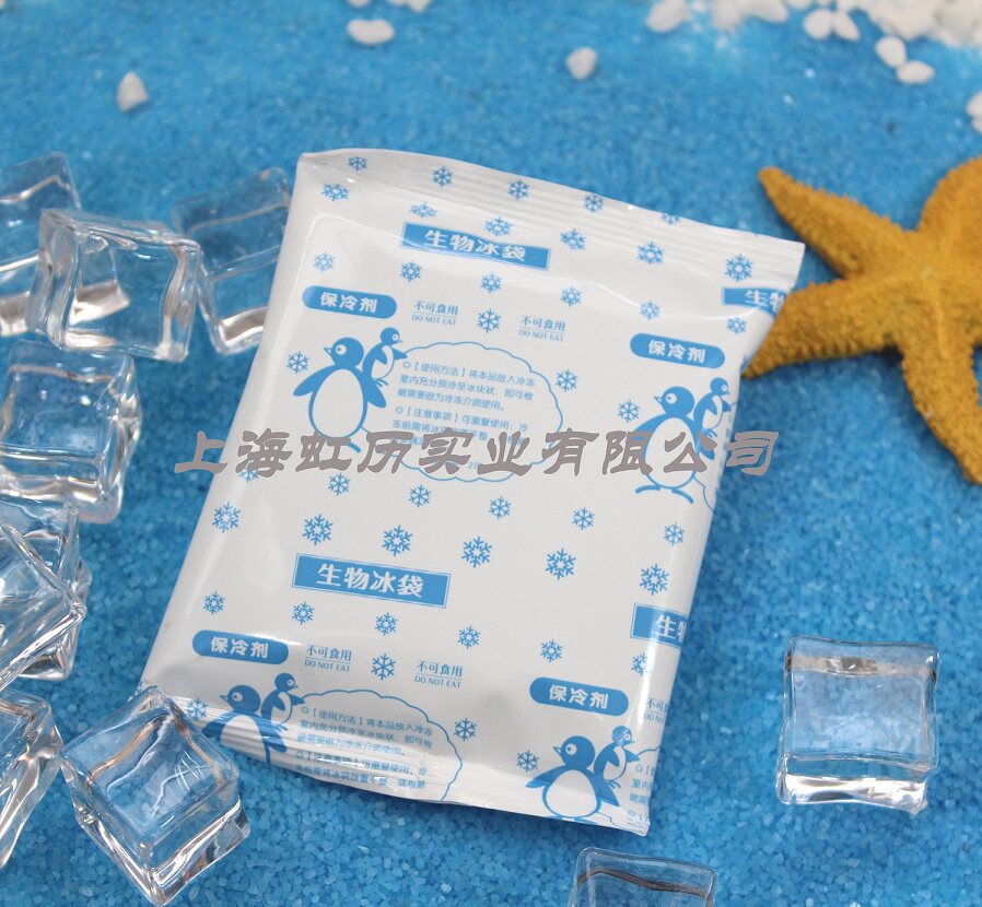 Биологический ледяной пакет 100 г (модель снежинка) без необходимости заливки воды для охлаждения, сохранения свежести фруктов, перевозки продуктов и холодного компресса