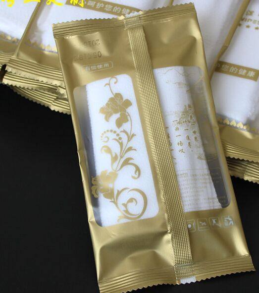 Одноразовые влажные салфетки из жемчужной нетканой ткани для отелей, клубов, ресторанов быстрого питания, универсальные с возможностью брендирования