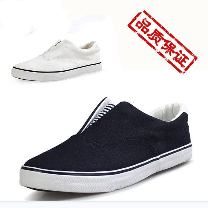 Кеды Double Star из холста без шнурков для мужчин и женщин, спортивная обувь слипоны, повседневная модная обувь с бесплатной доставкой