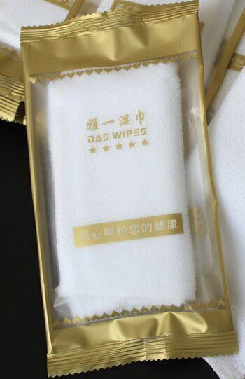 Одноразовые влажные салфетки из жемчужной нетканой ткани для отелей, клубов, ресторанов быстрого питания, универсальные с возможностью брендирования