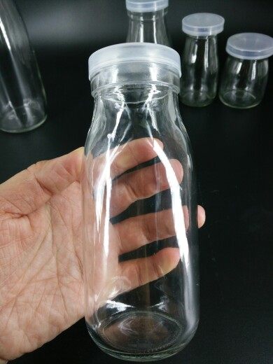 100, 200, 250 мл, 500 мл свинцовая-free стеклянные бутылки для свежего молока и йогурта, специальные бутылки для молочных баров