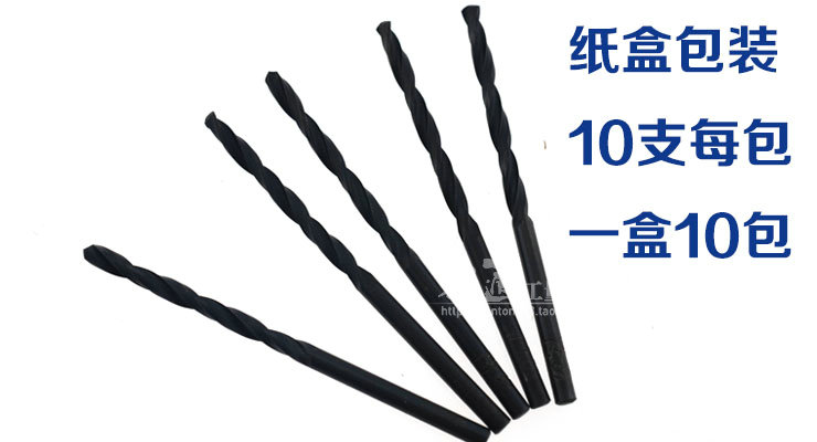 Прямое спиральное сверло из быстрорежущей стали с прямым хвостовиком, сверло для отверстий 1-16 мм