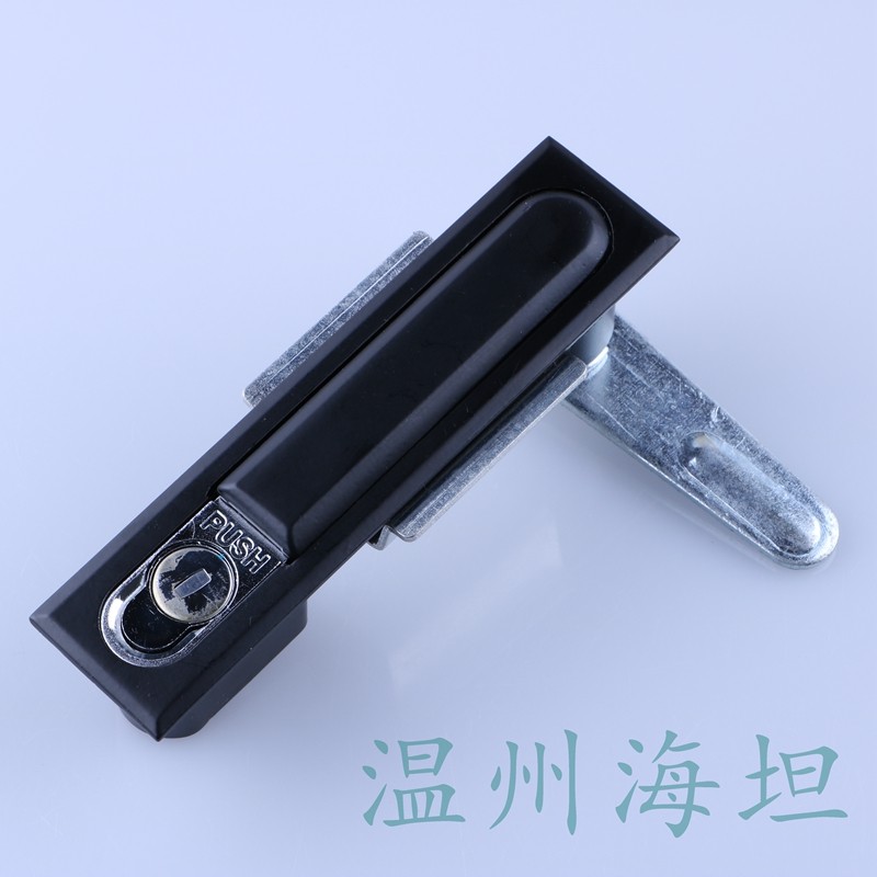 Плоский замок Haitian MS818 для распределительных коробок и шкафов, дверной замок MS480, большой черный замок MS490 для силовых шкафов