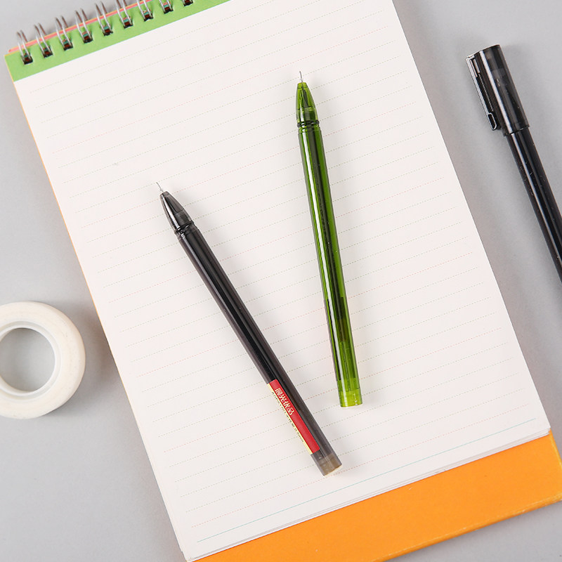 Ручка гелевая M&G 0.5 мм с игольчатым стержнем, сменный стержень для студентов и экзаменов AGPA1701