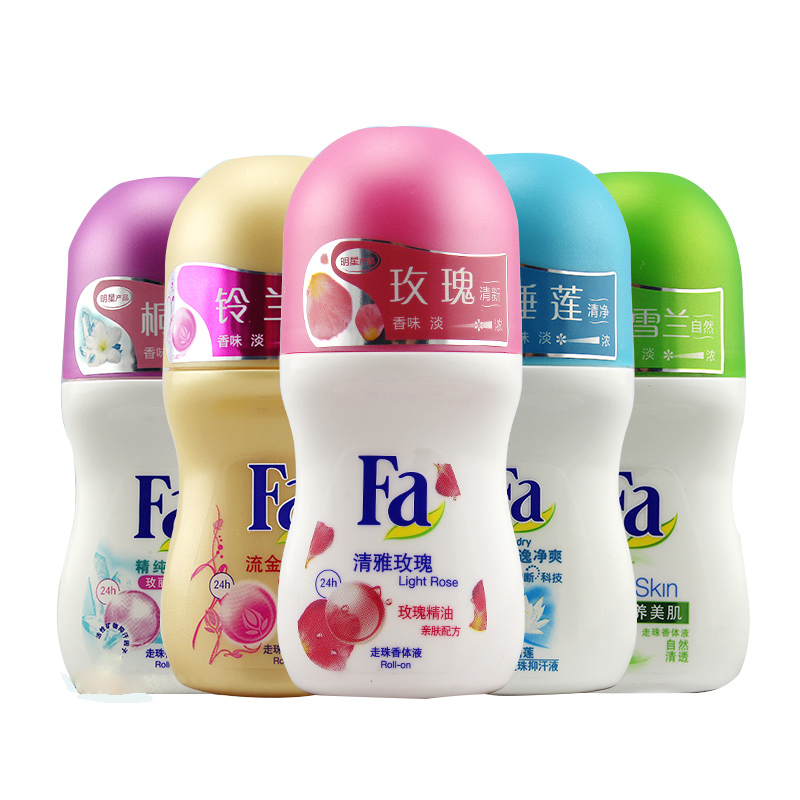 Fa Элегантный Розовый Антиперспирант-Роллер для Мужчин и Женщин - Долговременная Свежесть и Легкий Аромат