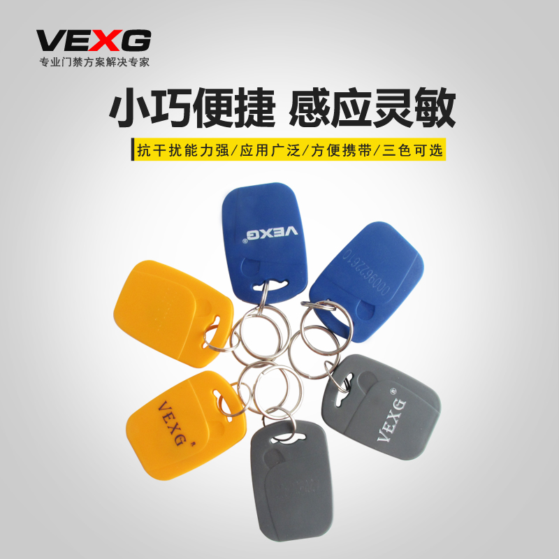 vexg/ID карта доступа/специальная форма карты доступа/водонепроницаемая кнопочная ID карта/квартирантская карта с чипом Фудань