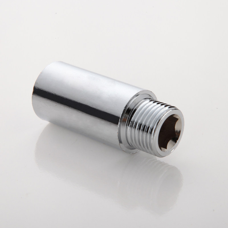 Удлиненный прямой соединитель водопроводной трубы с внутренней и наружной резьбой из нержавеющей стали, полностью медный удлинительный фитинг 4 дюйма прямой 1 1.5 2 3 см