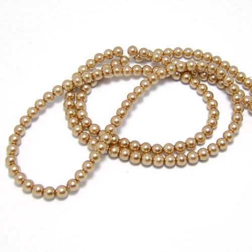 Аксессуары для DIY ювелирных изделий, ожерелья, браслеты, серьги, свободные бусины 6MM искусственный жемчуг стекло подделка жемчуга