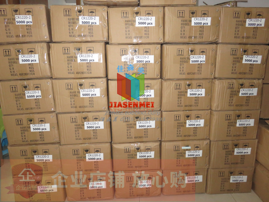 Держатель батарейки BS-1220-2 CR1220 SMD с золотым покрытием выводов, стойкий к высоким температурам до 280°C