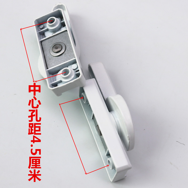 Фиксатор для пластиковых стальных окон Белый прямой ручной полулунный замок Крюк для раздвижных дверей и окон Аксессуары для пластиковых окон Фиксатор окна