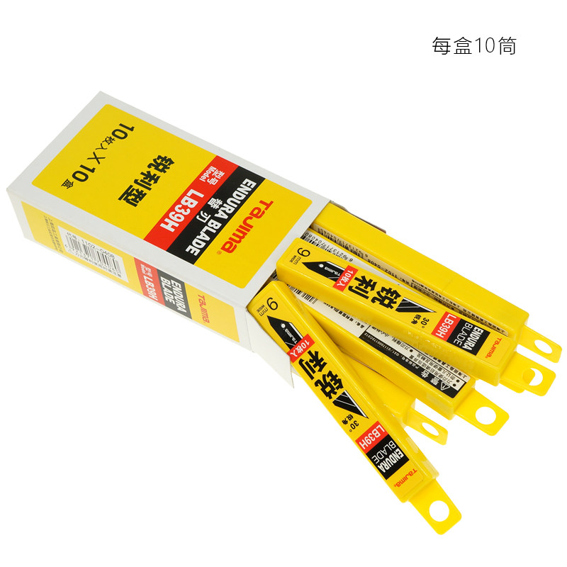 Японское лезвие для канцелярского ножа Tajima 9мм угол 30 градусов малое для пленки lb39h