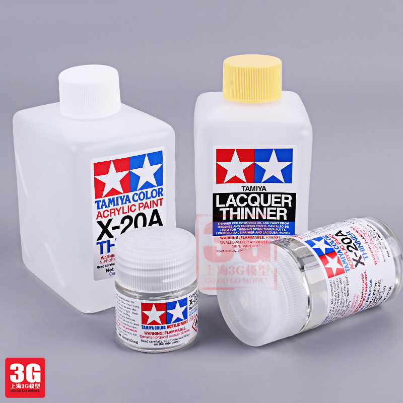 Растворитель-Разбавитель для Краски 3G Модель Военного Гандама 81040 Водный Разбавитель Tamiya X20A