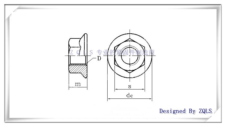 Оцинкованные противоскользящие плоские шестигранные фланцевые гайки M3 M4 M5 M6 M8 M10 M12 M14 M16*1.25*1.5 мелкая резьба