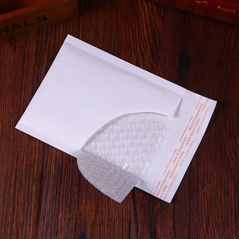 Белый пузырчатый конверт из крафт-бумаги с печатью таможенной декларации, пузырчатый конверт для мелких отправлений eBay