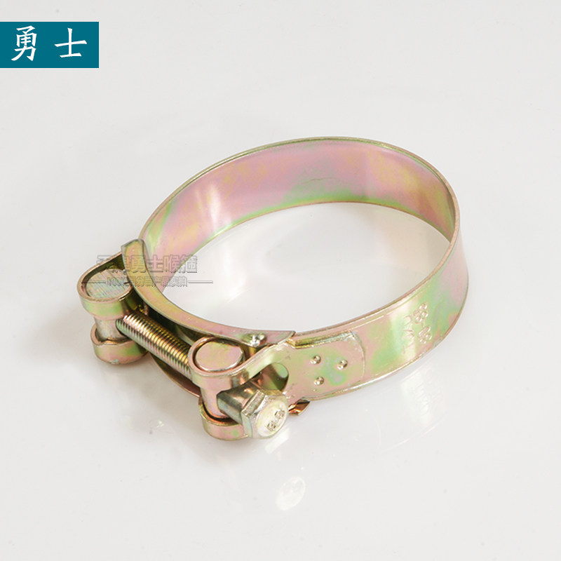 Крепкий оцинкованный железный хомут Warrior - зажимы для труб, крепления для водопроводных и топливных труб