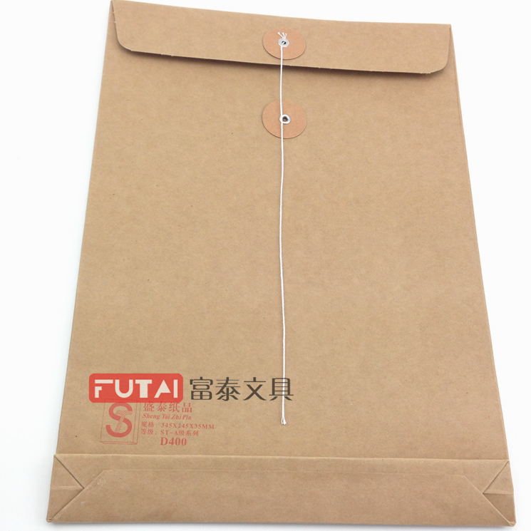 Папка для документов А4 бренда Шэнтай, 400г, кислотостойкая бумага класса А, сверхтолстая папка из крафт-бумаги