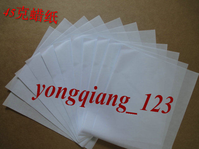 75*100CM Wholesale 22g/31g/45g/80g Waxed Paper/Oiled Wax Paper/Translucent Paper/Packaging Paper
