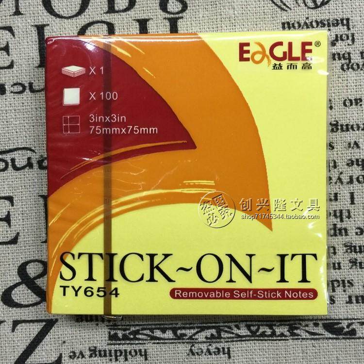 Оригинальные клейкие записки Eihigh TY-654 3×3 76×76 мм