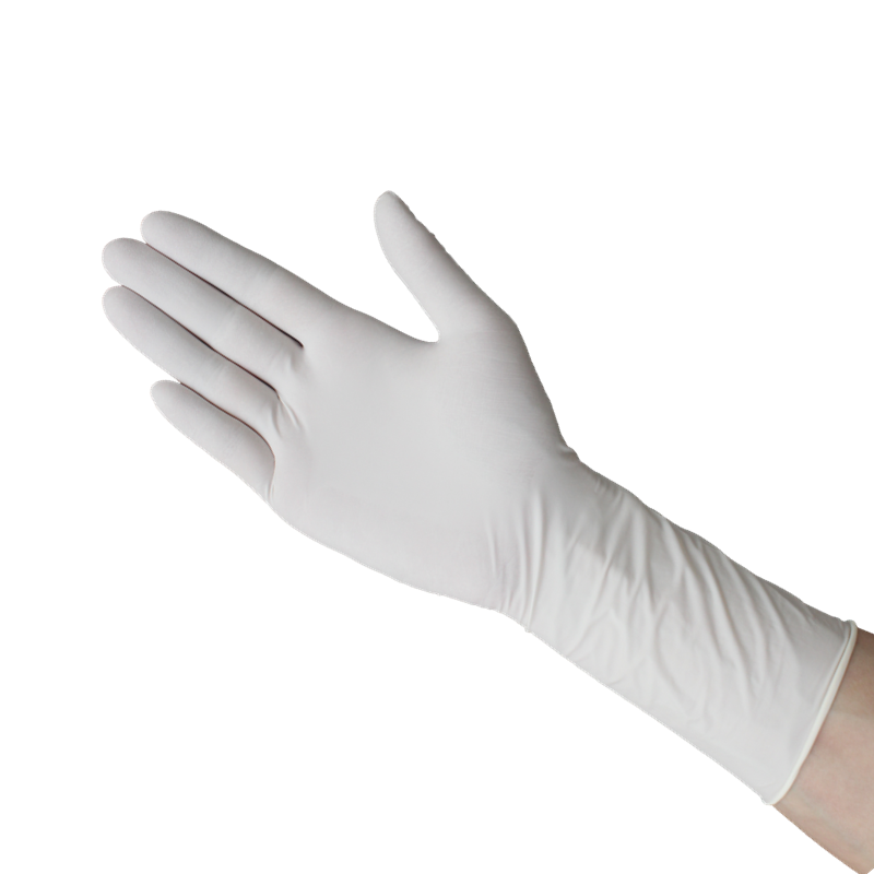 Одноразовые нитриловые перчатки 9 и 12 дюймов для ресторанов и домашней уборки, удлинённые, утолщённые, водонепроницаемые, белые нитриловые перчатки