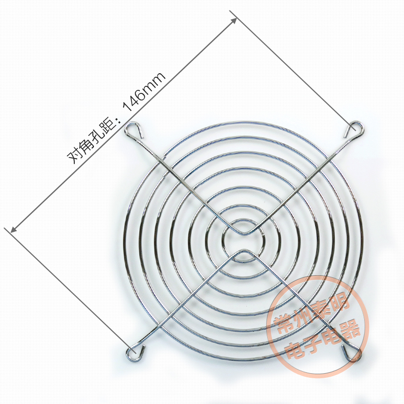 Маленький осевой вентилятор 60 оси, 80 вентилятор, 90 охлаждение, 110 вентилятор, 120 металл, 150 защитная сетка из проволоки, 200 мм