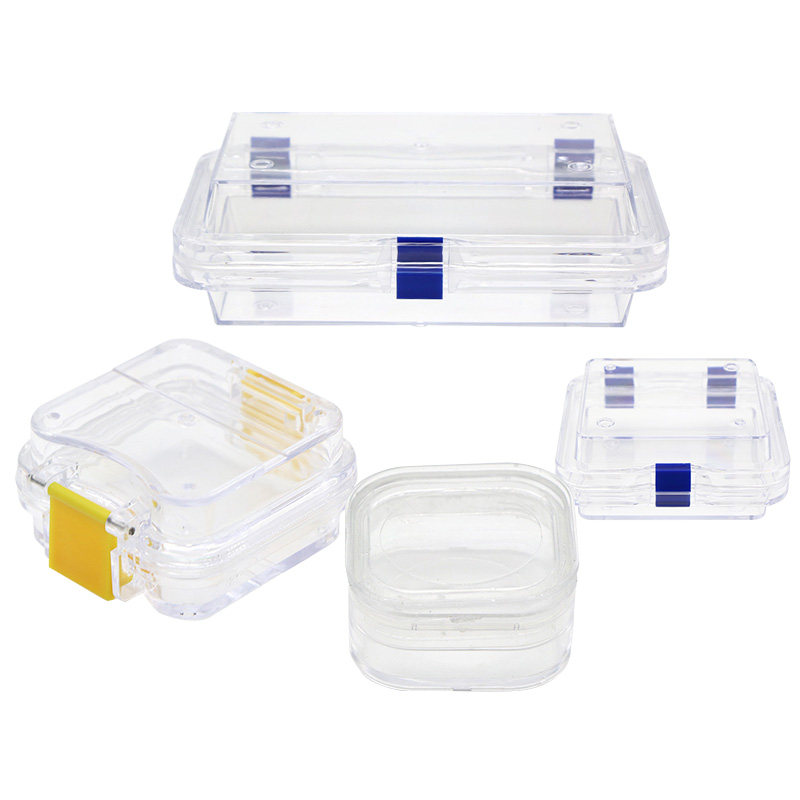 Зубной контейнер с защитной пленкой, коробка для зубных протезов, для одиночных имплантатов, коробка для искусственных зубов, прозрачный защитный бокс для жевательных зубов